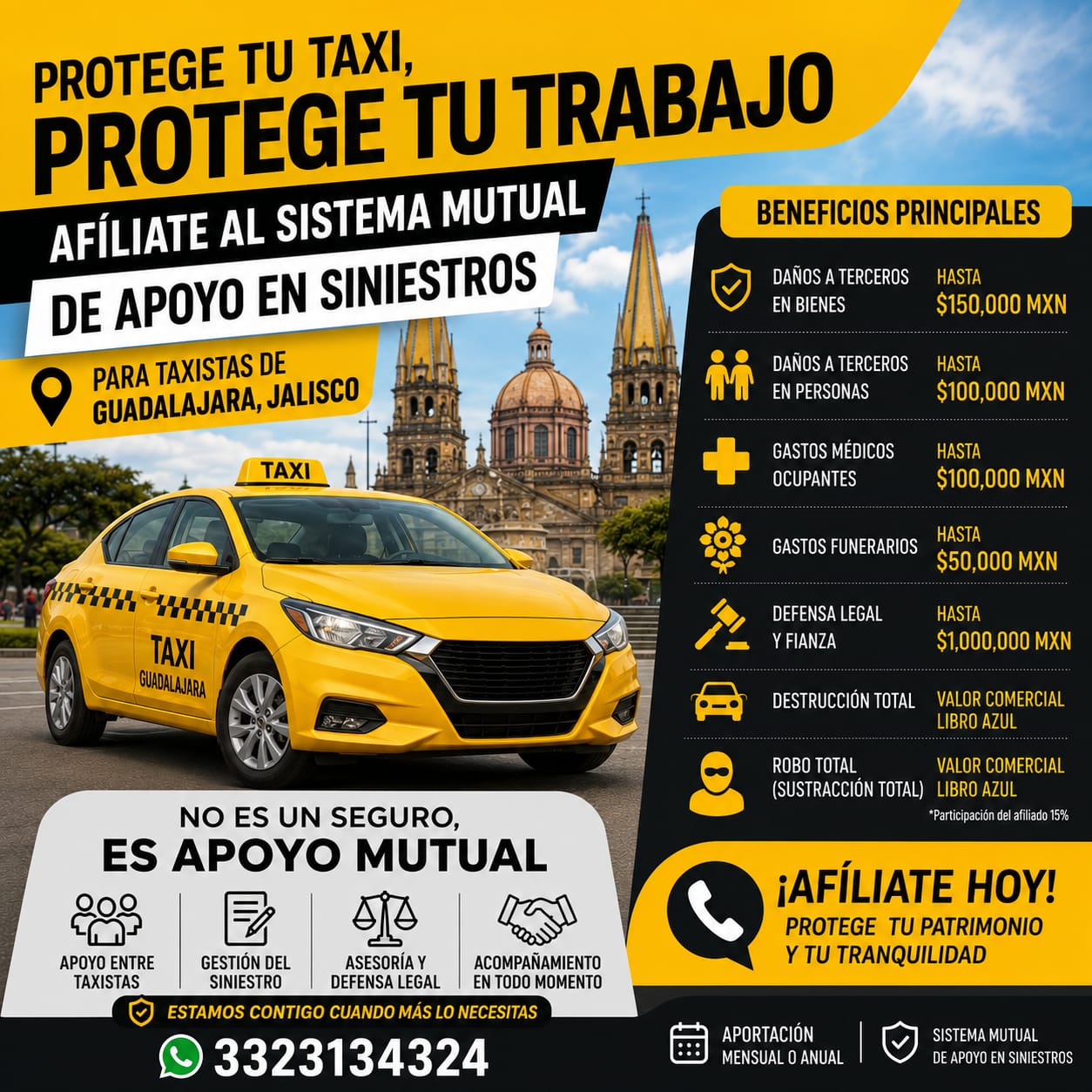 Sistema Mutual de Apoyo en Siniestros para Taxistas — Luis Serrano Seguros
